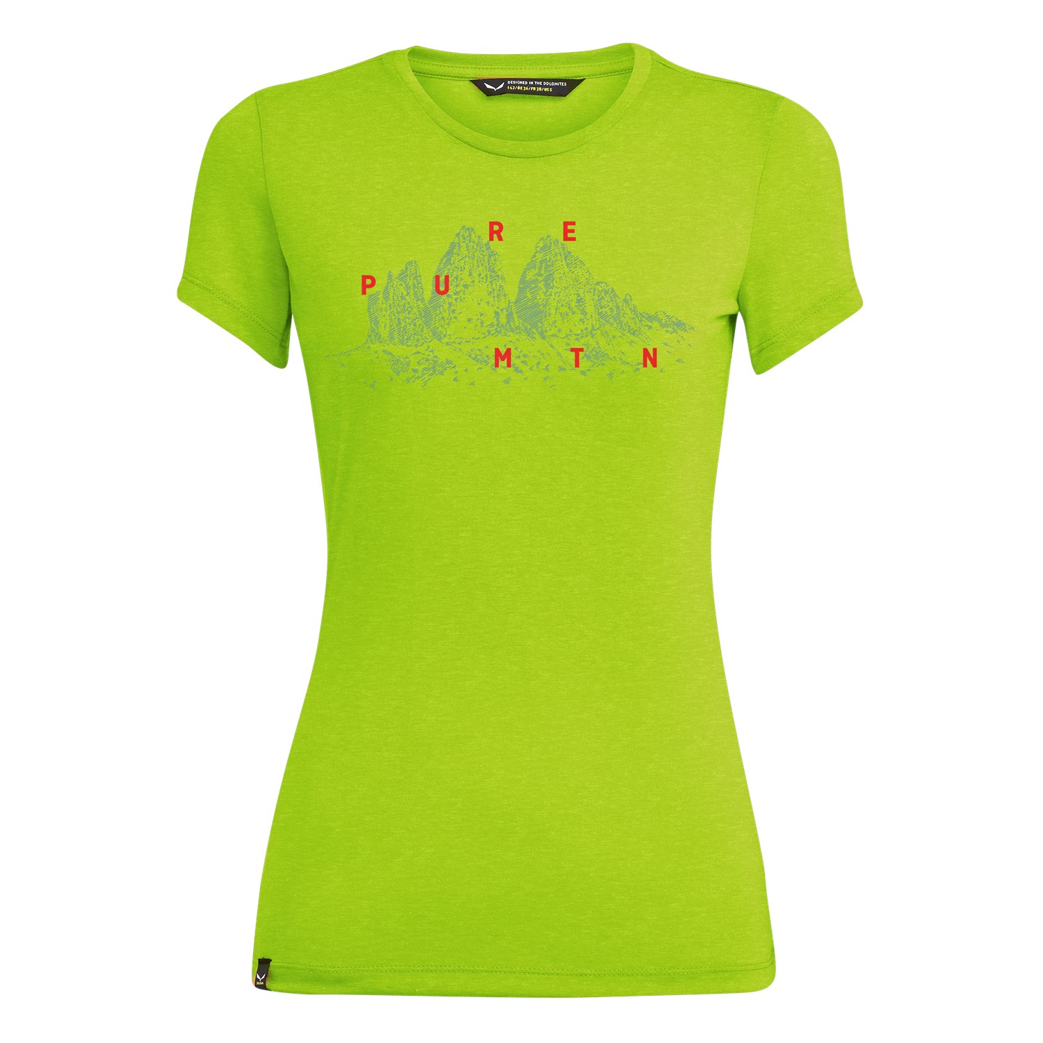 Camisetas Mujer Chile - Salewa Graphic Dri-Release® - Verde - YNXT-23581